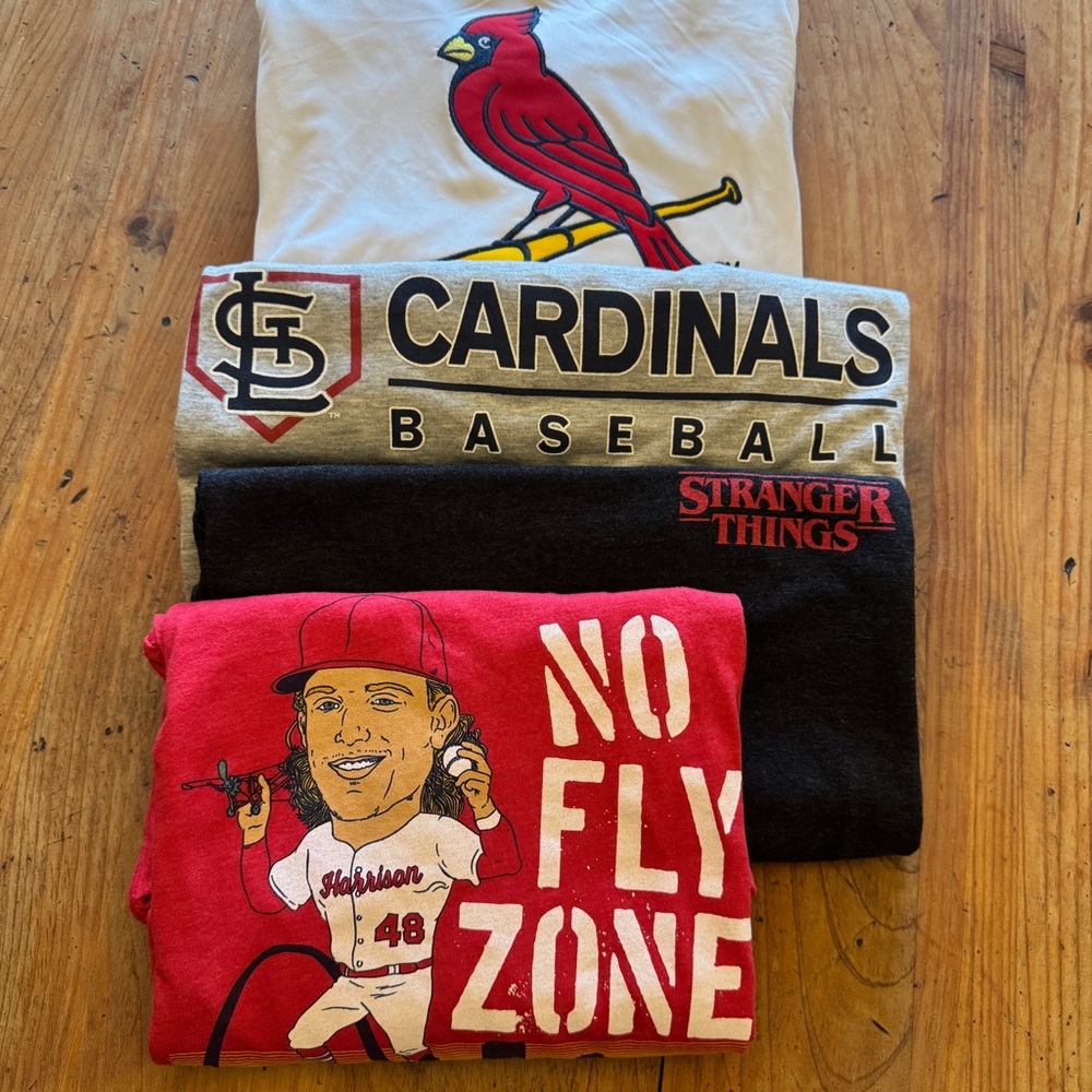 📦 XL St. Louis Cardinals Collector Bundle (4 Pieces)